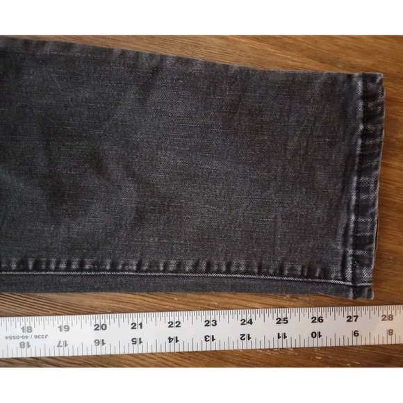 Banana Republic Jeans Women's Size 28/6 Black High Rise Slim Straight‎ Leg Denim - Picture 11 of 16